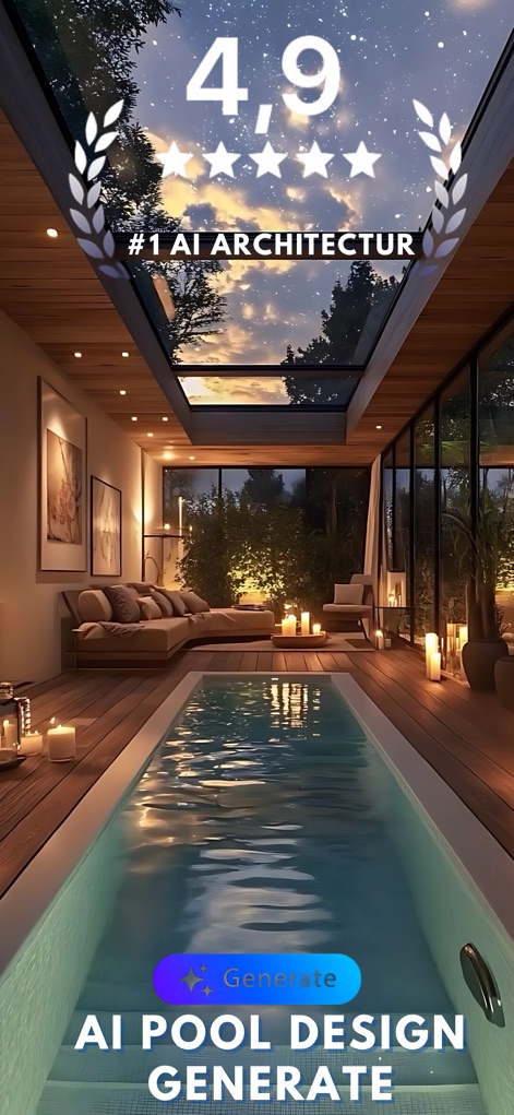 AI Pool Design: Landscape AI - Graphics & Design App | MWM