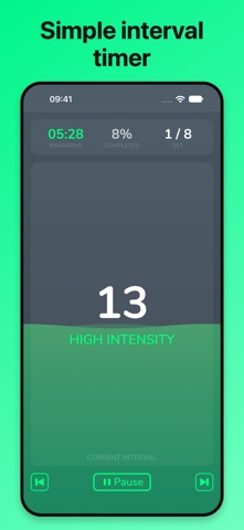 HIIT Interval Timer | Cero Screenshot 1 of 8