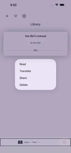 Vox Libri iPhone Screenshot 6