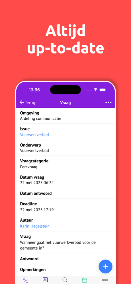 Communicatie Cockpit screenshot 5