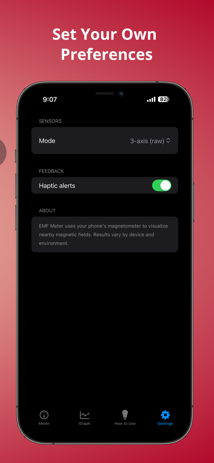 EMF Detector - Radiation Meter screenshot 3