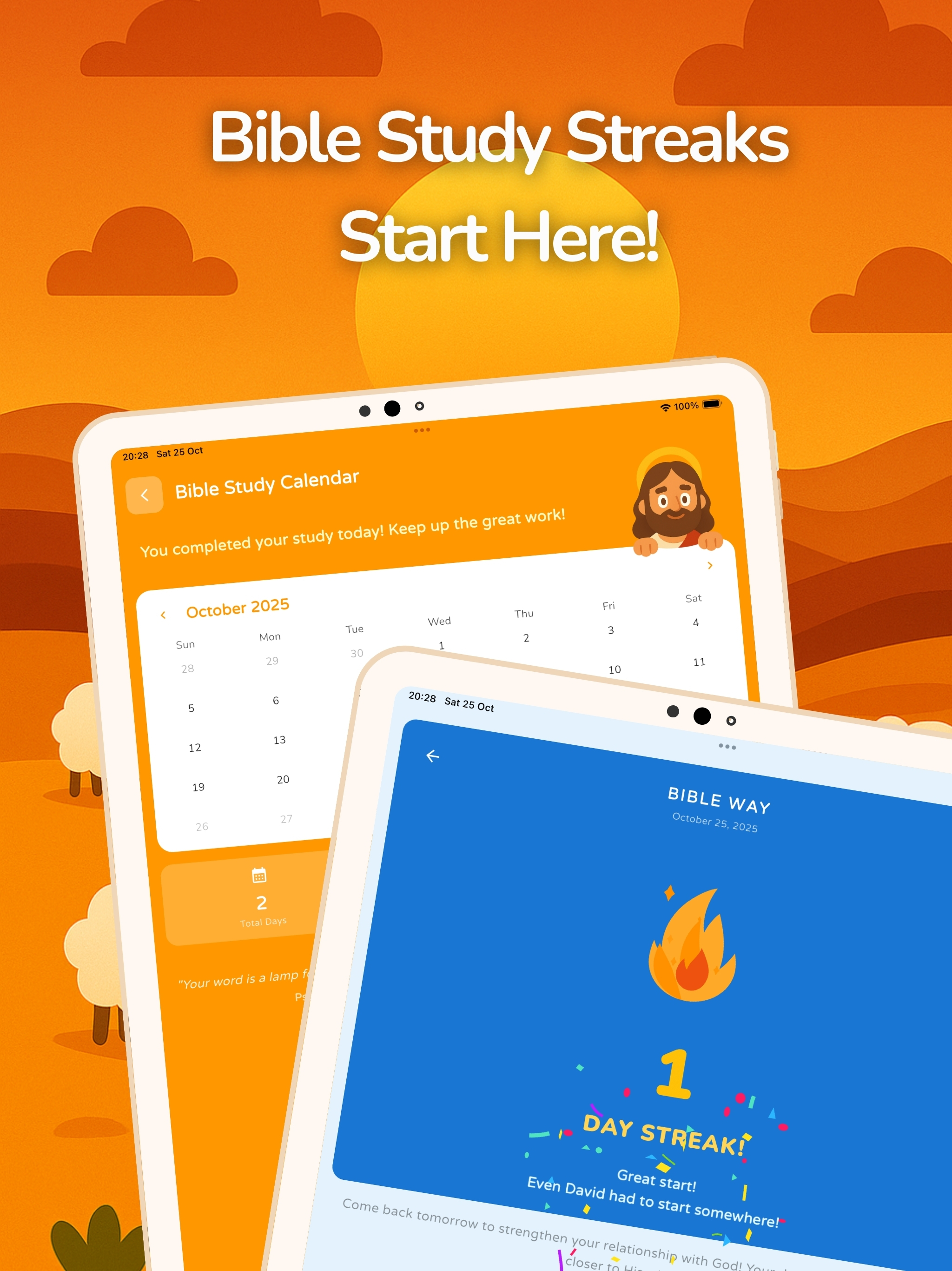 Bible Way: Daily Study & Quiz