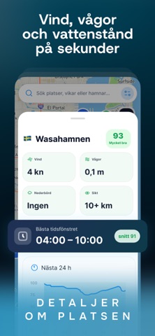 Sjöväder App - Boat8 iPhone screenshot 7