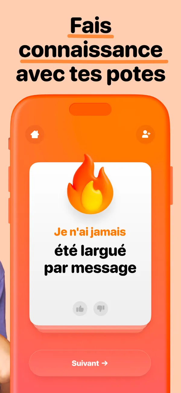 Screenshot #2 pour J’ai Jamais