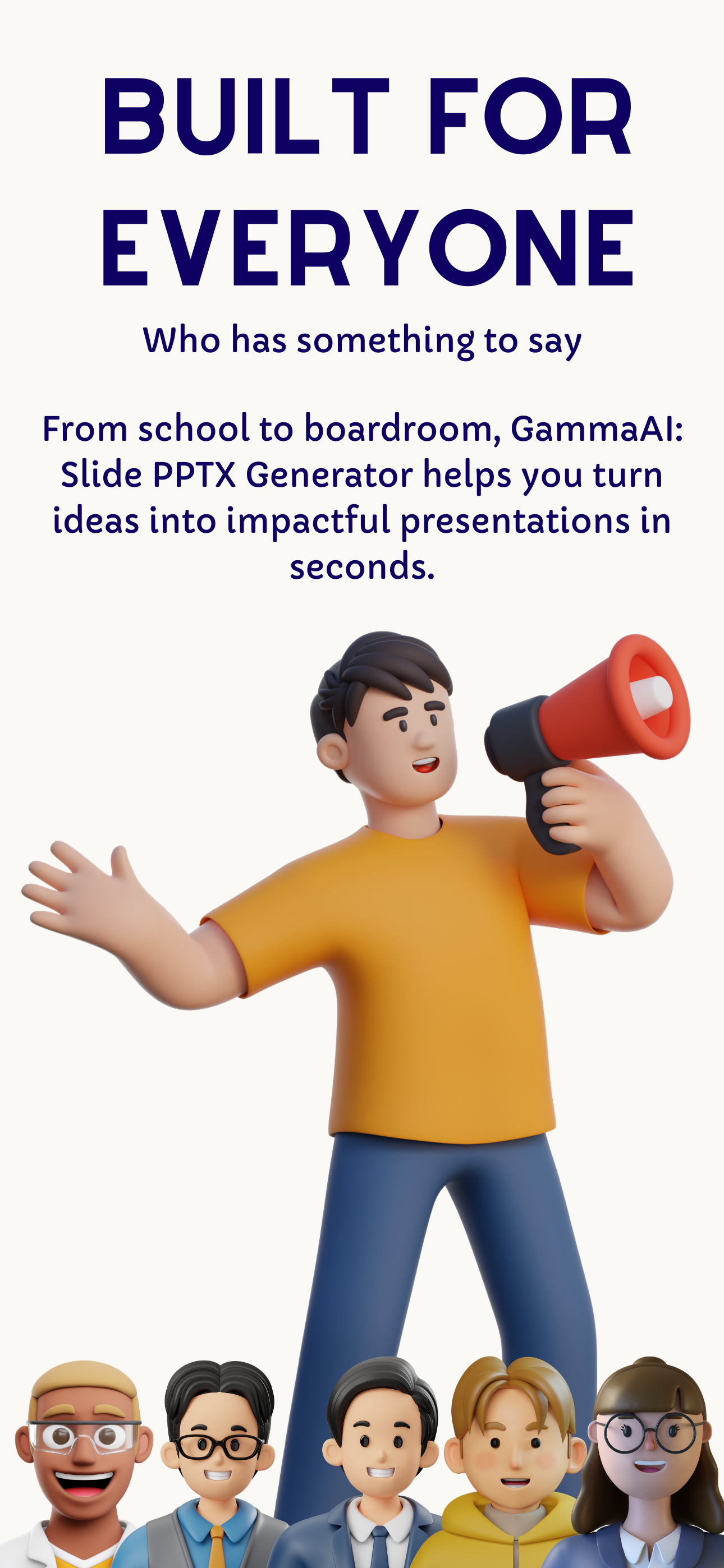 GammaAI: Slides PPTX Generator