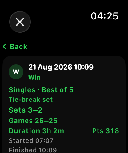 Tennis Score Wizard Companion screenshot 17