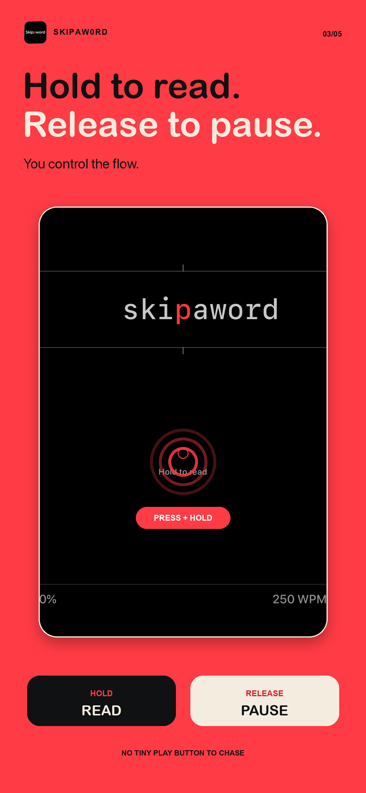 Skipaword - Speed Reading screenshot 3