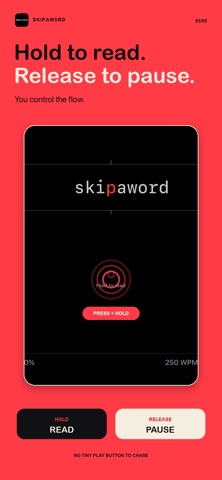 Skipaword - Speed Reading Screenshot 3 of 5