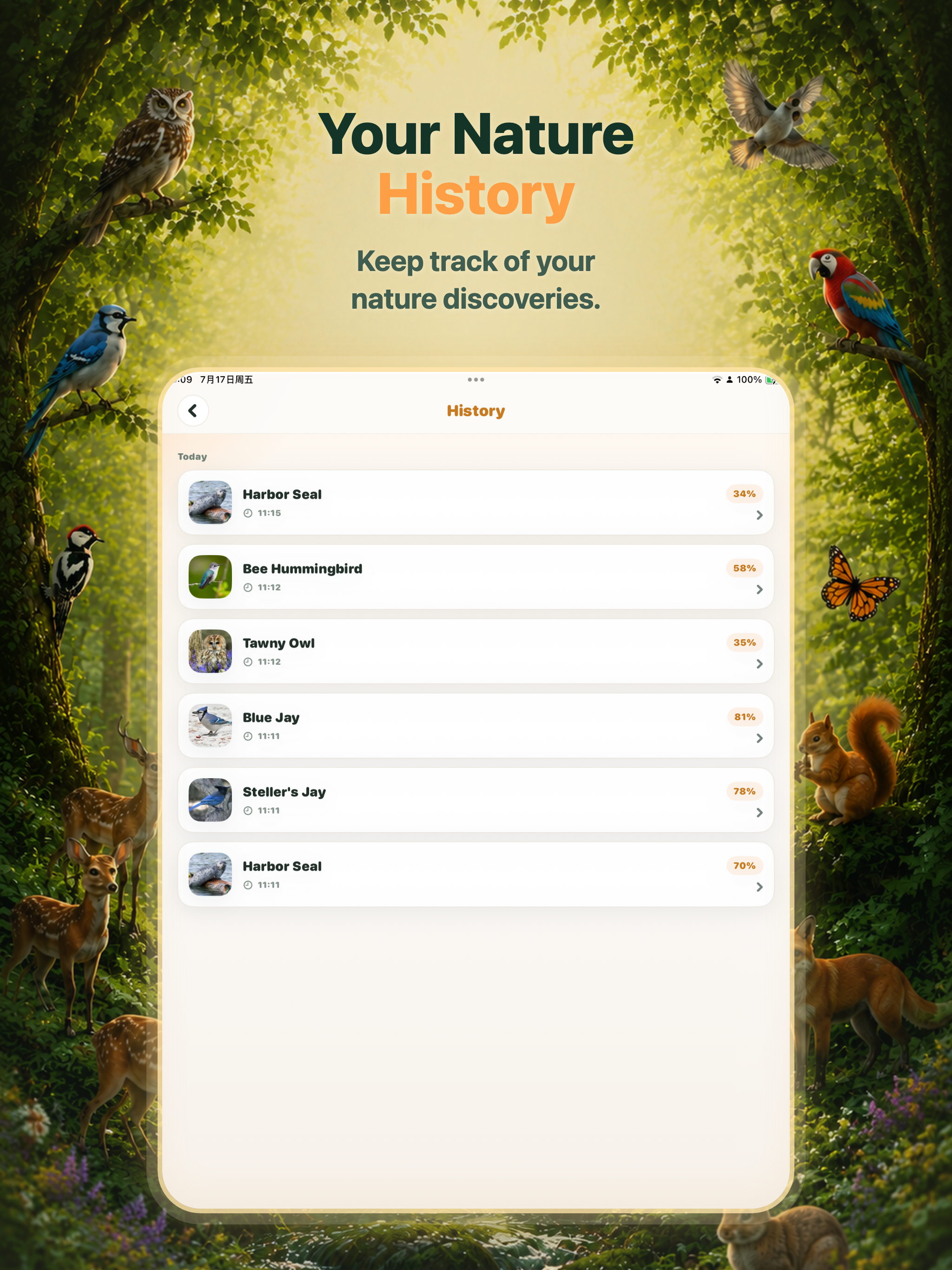 NatureEar - Offline Sound ID screenshot 10