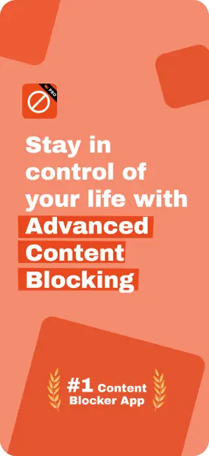 BlockerX Pro: Content Blocker screenshot 1