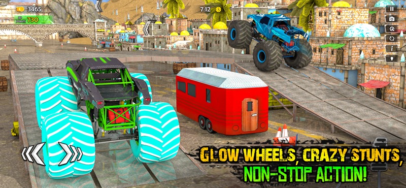 Monster Truck - 4x4 Jeep Race screenshot 5
