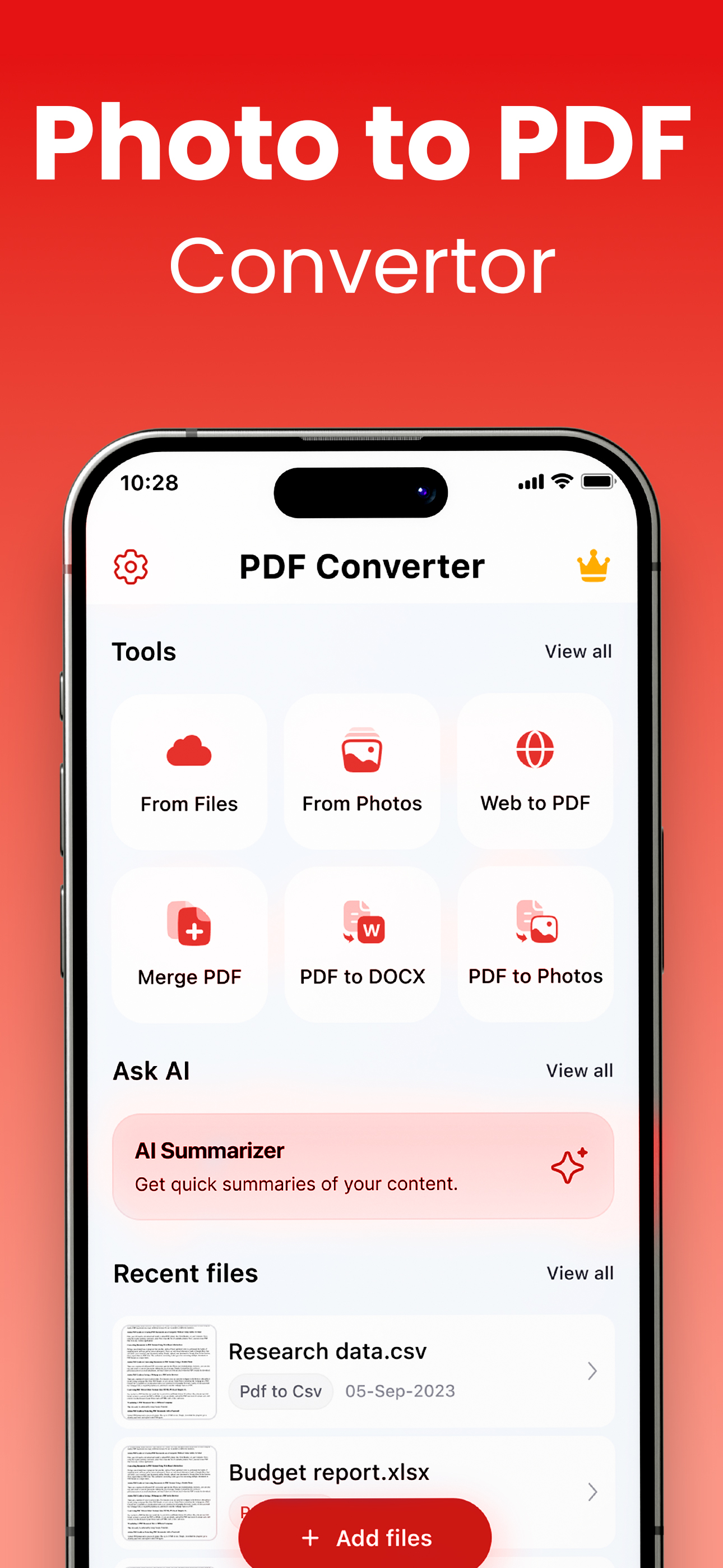 PDF Converter: Photo to PDFs