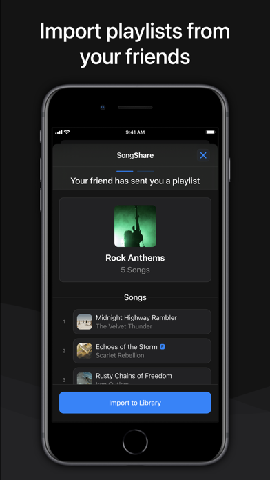 SongShift Screenshot