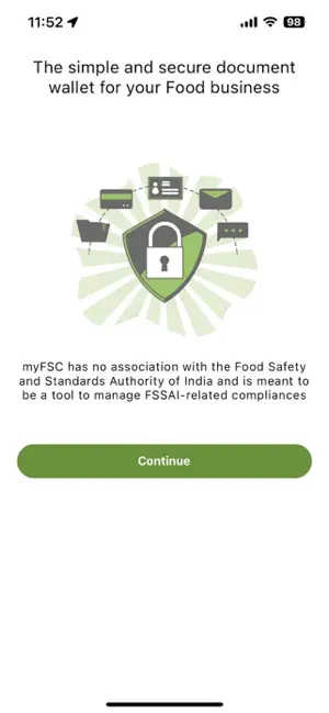 myFSC - For FSSAI compliance screenshot 2