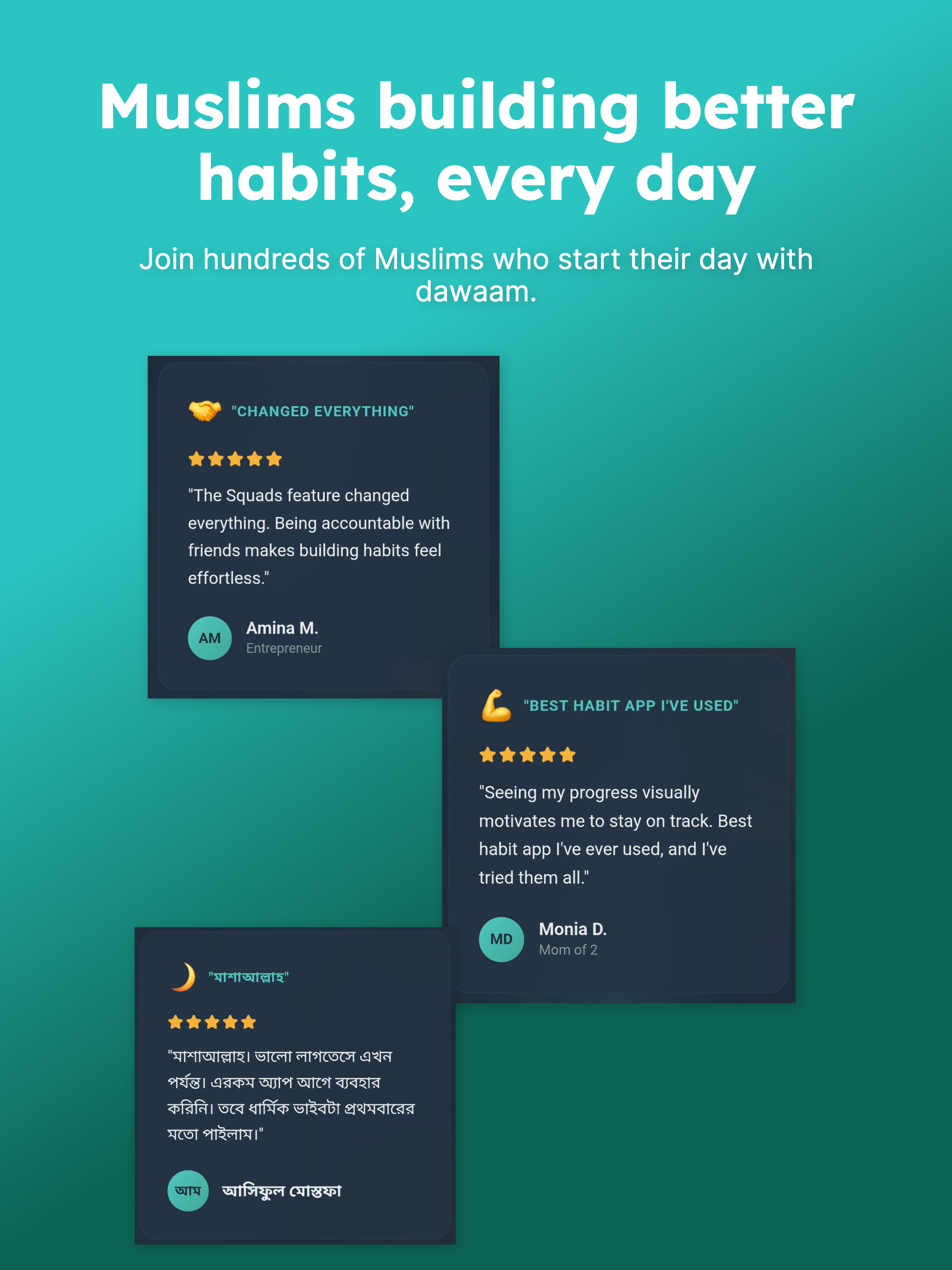 Dawaam: Salah & Habit Tracker