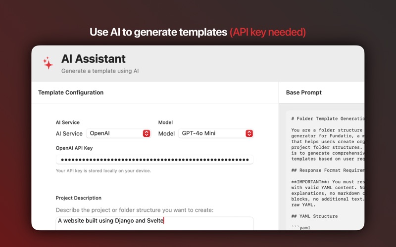 App screenshot