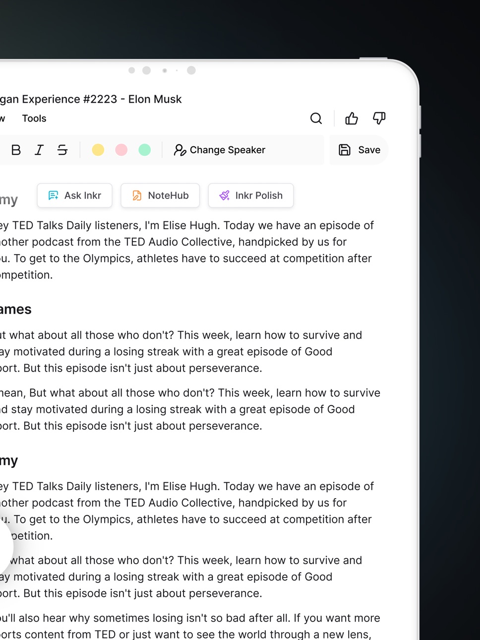 iPad screenshot