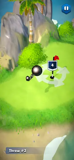 Screenshot von Hammer Golf: 3D Golf Game auf dem iPhone 2