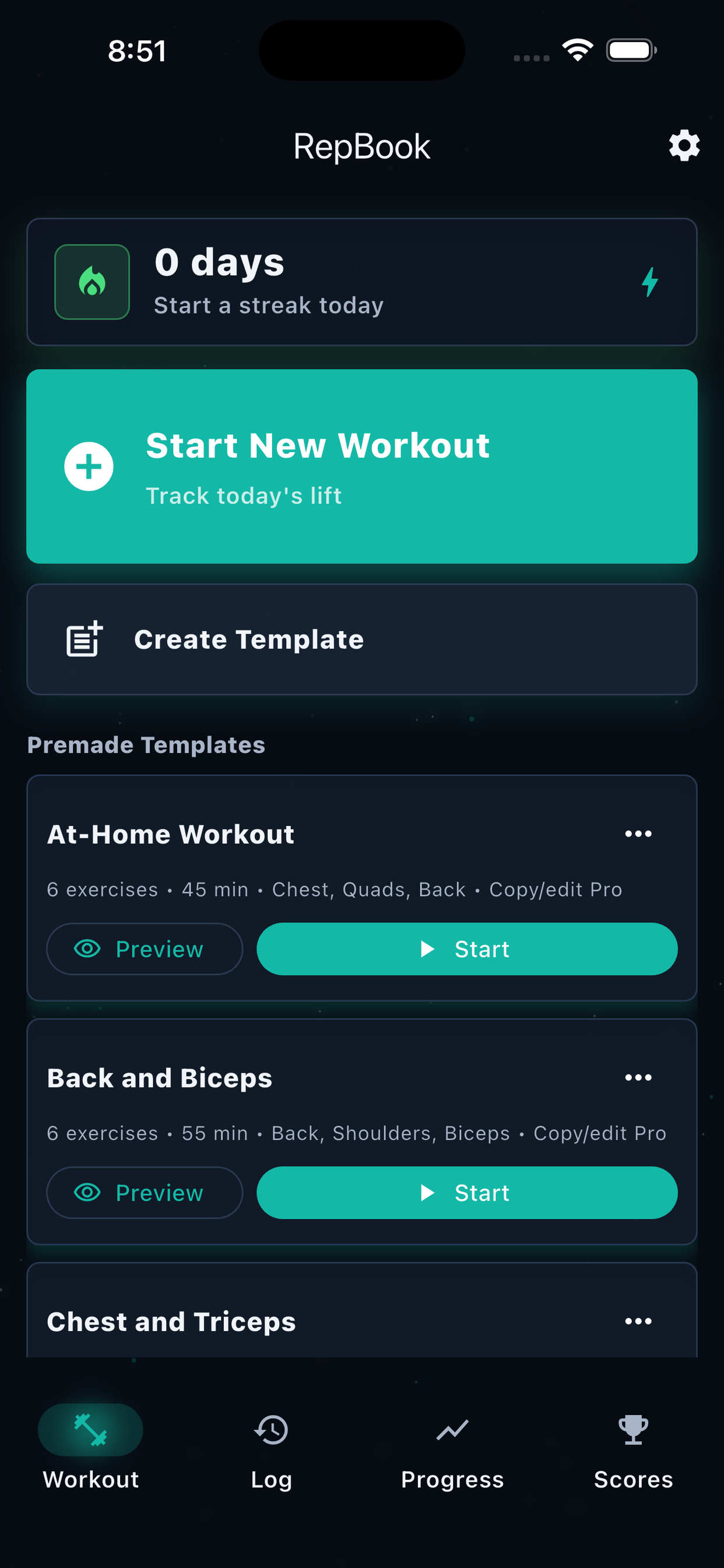 RepBook - Workout Log screenshot 10