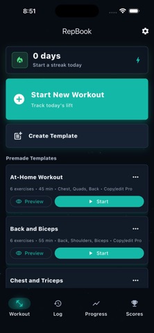 RepBook - Workout Log Screenshot 10 of 10