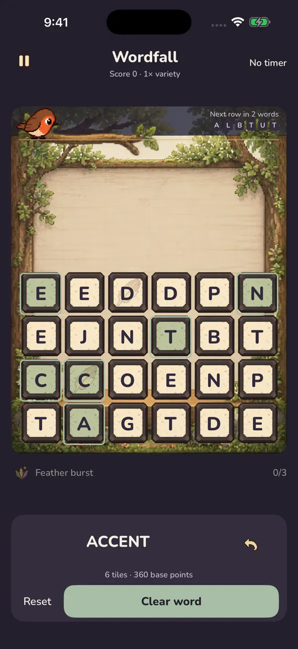 Wordy Birdie: Word Arcade screenshot 4