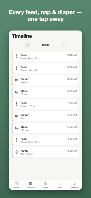 Cubby: Baby Tracker Screenshot 3 of 6