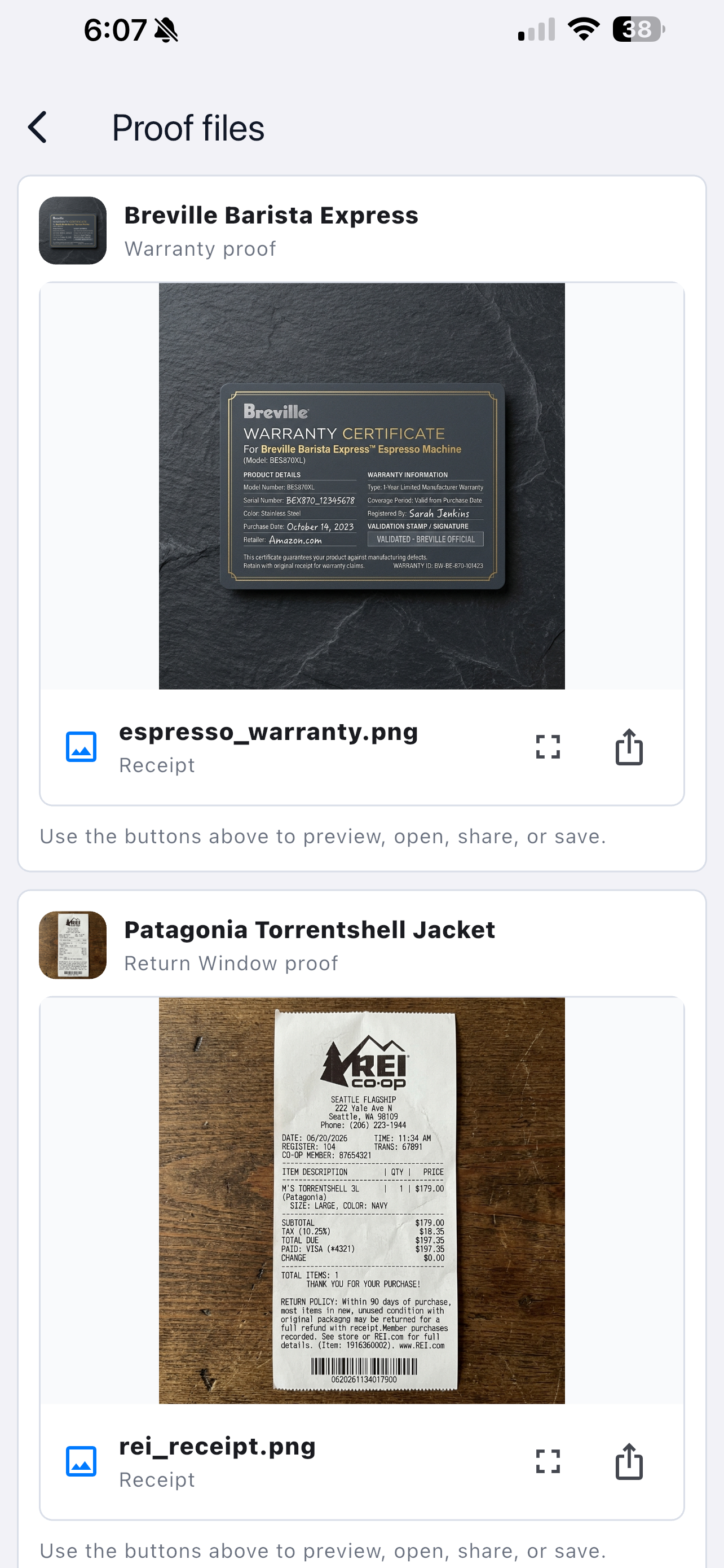 Warranty & Trial Reminder screenshot 3