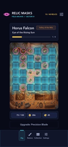 Relic Masks iPhone screenshot 3