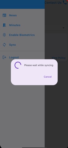 Aetos Client App screenshot