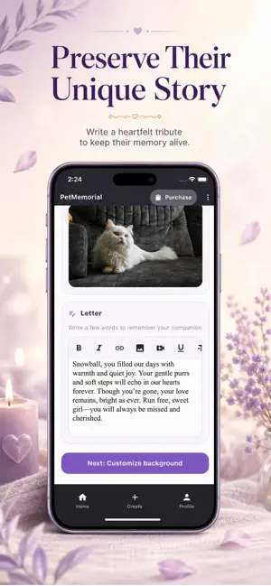 PetMemorial Tribute screenshot 2