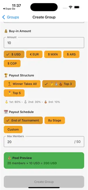 QuinielaCup screenshot 4