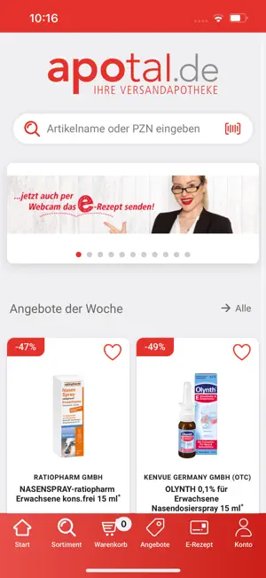 apotal.de screenshot 1