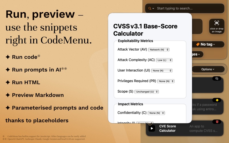 App screenshot