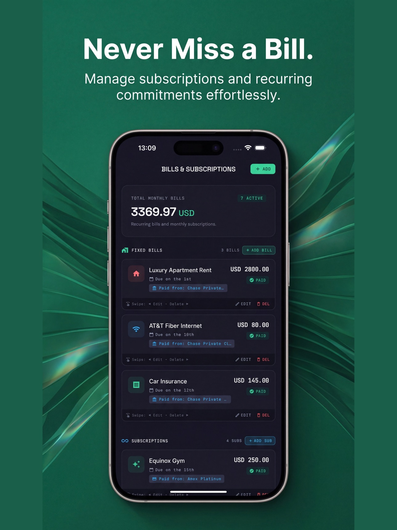 Screenshot 7 of Perpetuity: Expense Tracker