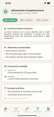Crecimiento Infantil Screenshot 3 of 5