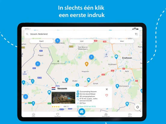 Camperstop-Stopovers in Europe iPad app afbeelding 3