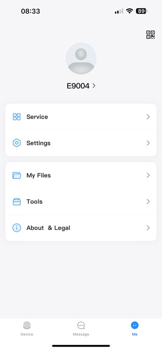 Screenshot of INFINITI