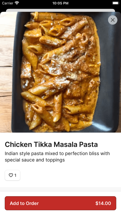 Bombay Curry iPhone screenshot 3 - Food & Drink app
