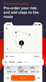 Oman Taxi: Otaxi screenshot