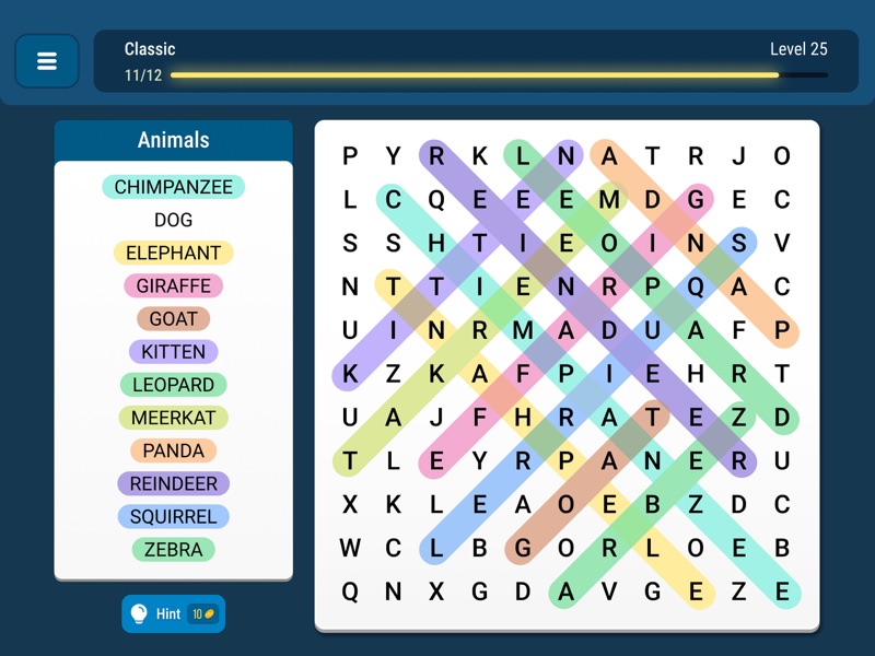 Word Search · screenshot 12