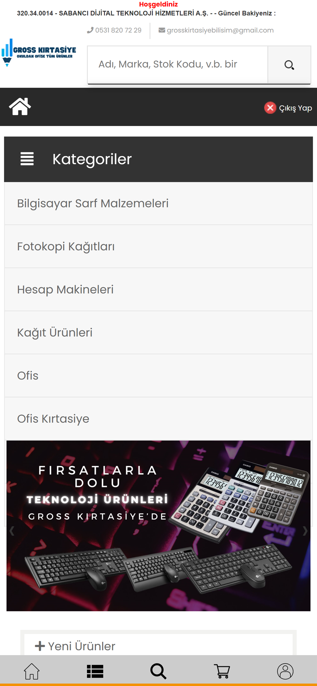 Gross Kırtasiye screenshot 3