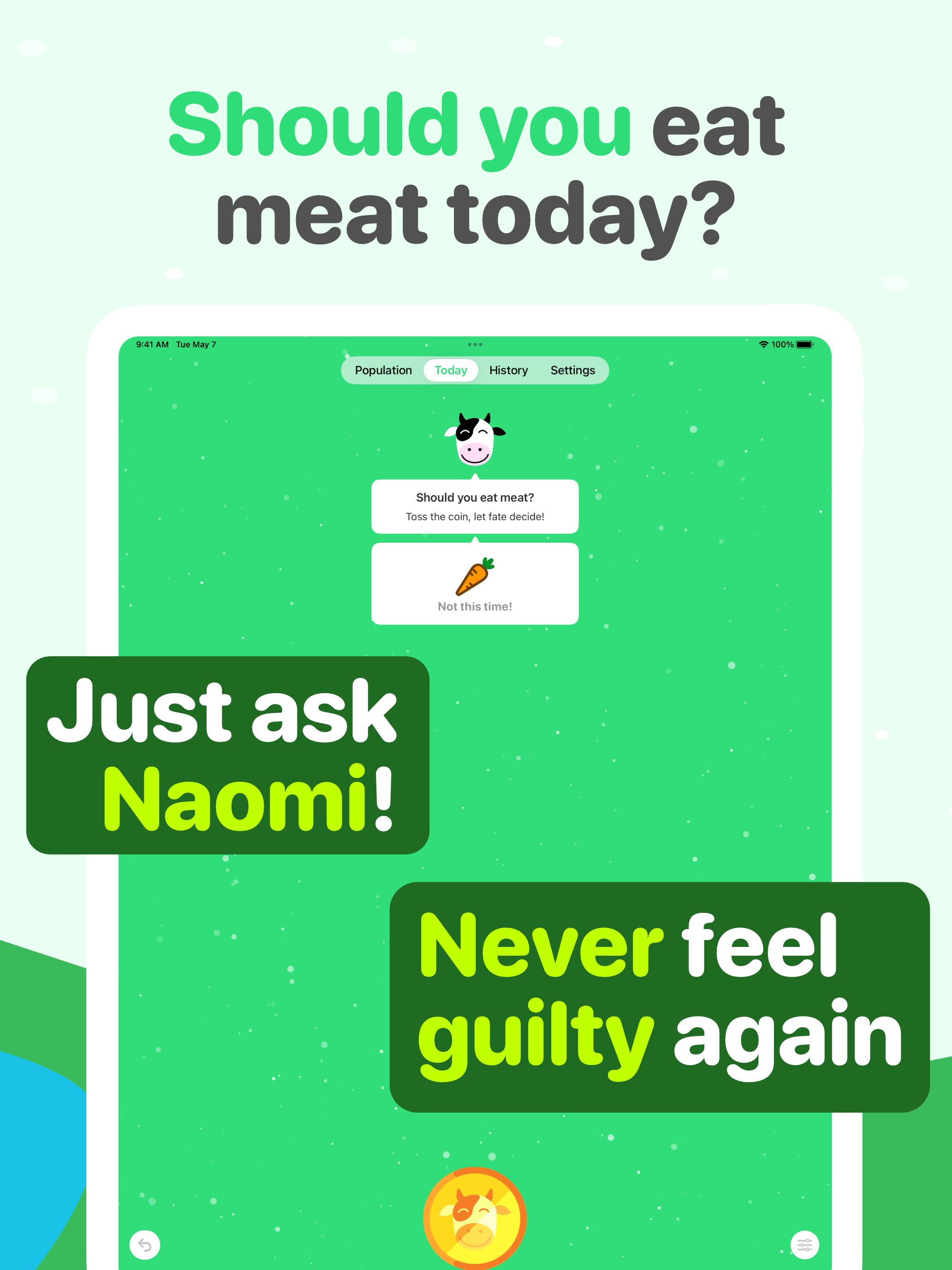 No Meat Today