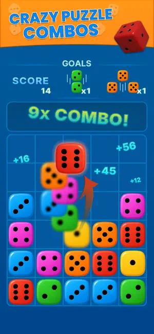 Zen Dice Merge & Match Puzzle screenshot 2
