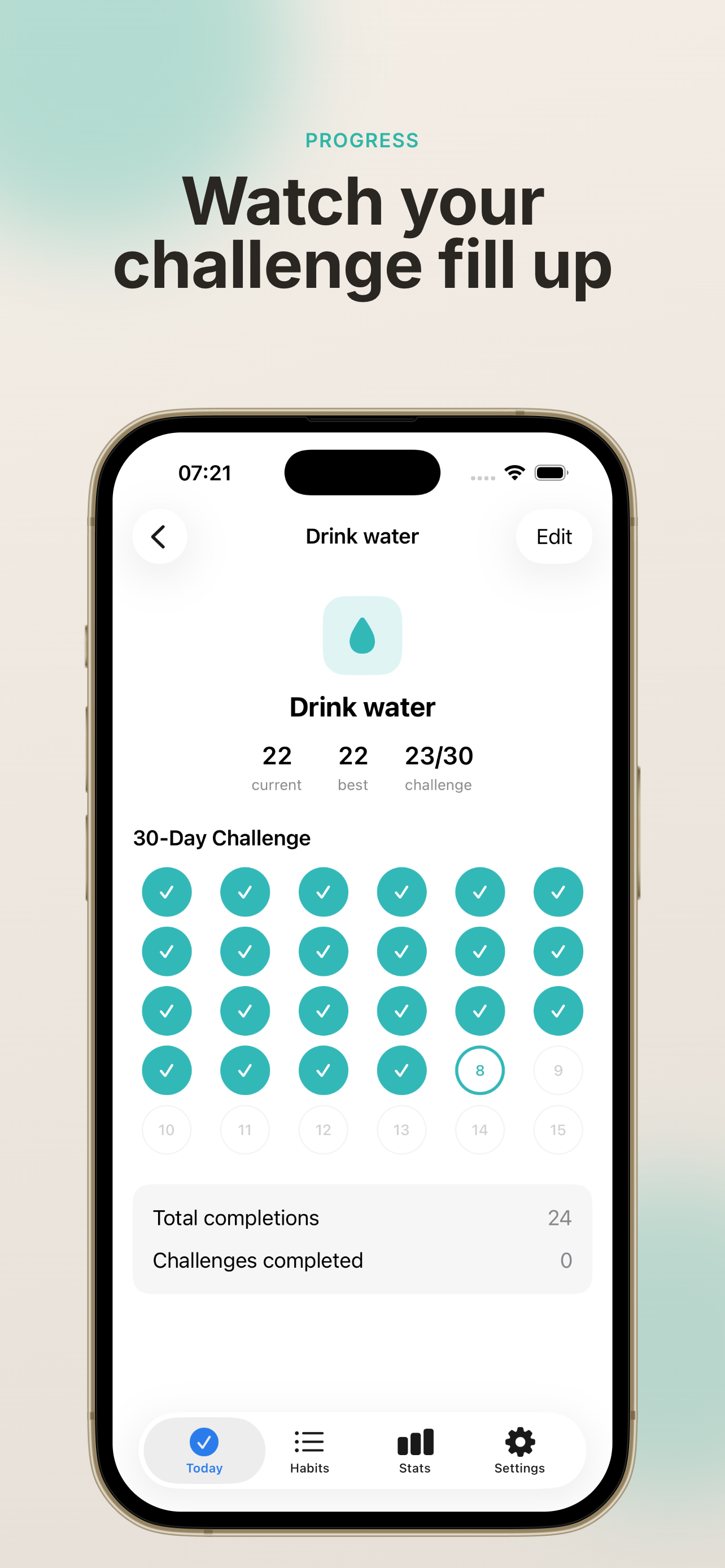 Habit Tracker: 30Day Challenge screenshot 2