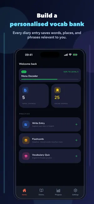 OwnWords: Learn Korean screenshot 1