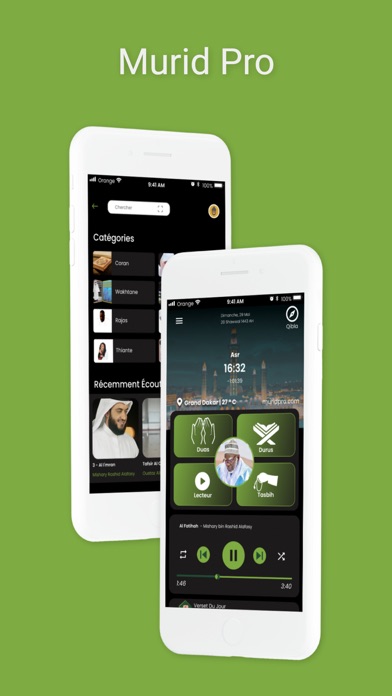 Screenshot #1 pour Murid Pro: Coran Xassida Adhan
