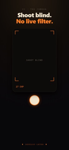 DEVELOP·LATER: Film Camera iPhone screenshot