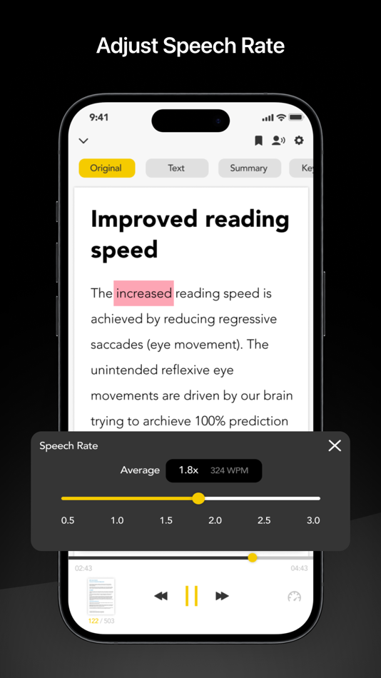 #4. Text to Speech Reader: ReadBit (iOS) By: Virtual Collaboration Research Inc.