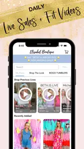 Elisabet Boutique screenshot #1 for iPhone