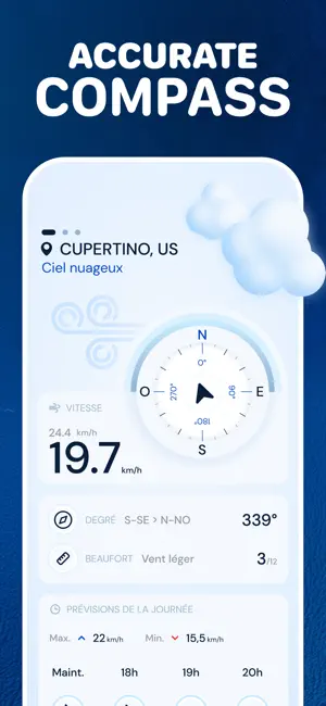 Wind Radar Map - Anemometer iPhone screenshot 3
